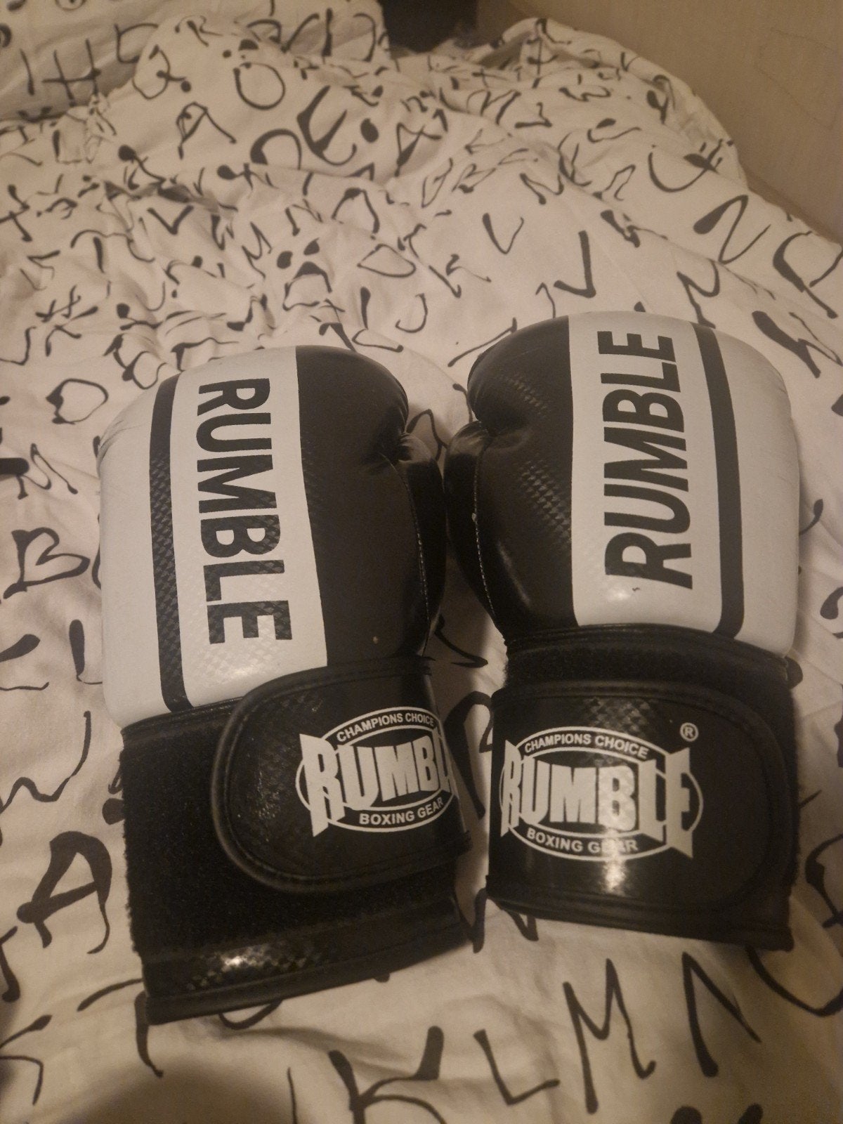 Rumble Junior PU 3.0 Bokshandschoenen 8 OZ, Ophalen, Zo goed als nieuw, Bokshandschoenen