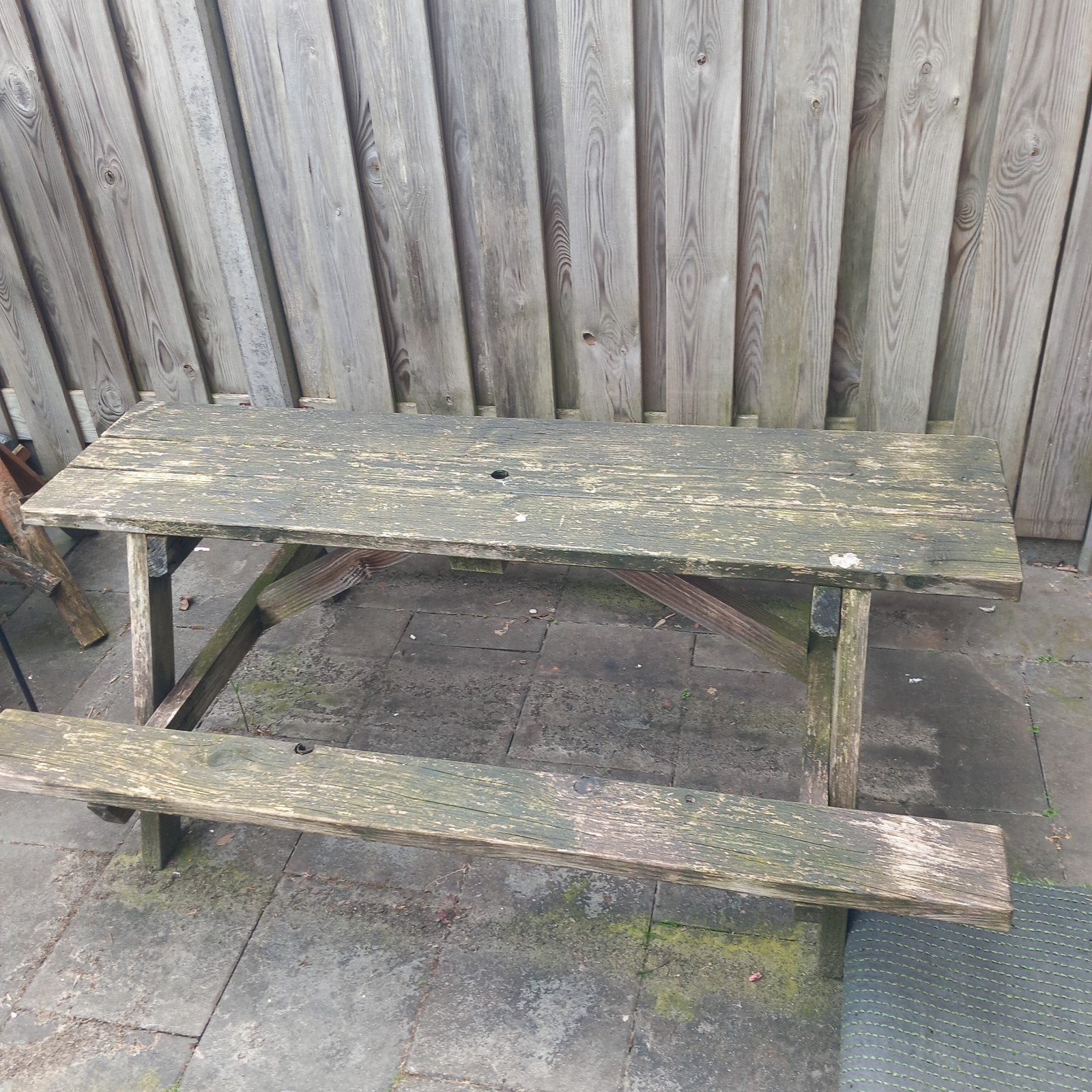 Gratis ophalen. Picknick tafel, Tuin en Terras, Picknicktafels, Ophalen, Rechthoekig, Hout