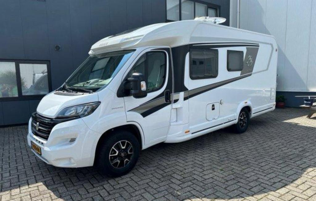 Knaus 650 mf met hefbed! 4 persoons. Met voortent., Ringverwarming, Fiat, Particulier, Koelkast