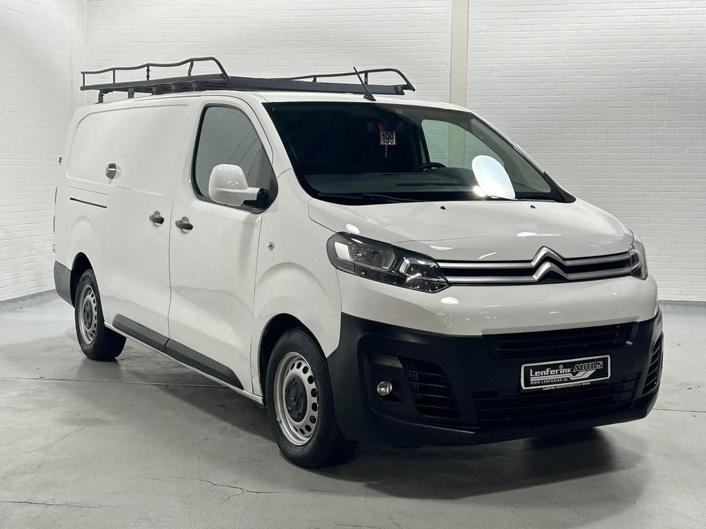 Citroen Jumpy 2.0 BlueHDI 120 pk XL L3 Navi, Imperiaal met T, Voorwielaandrijving, Navigatiesysteem, Stof, Gebruikt