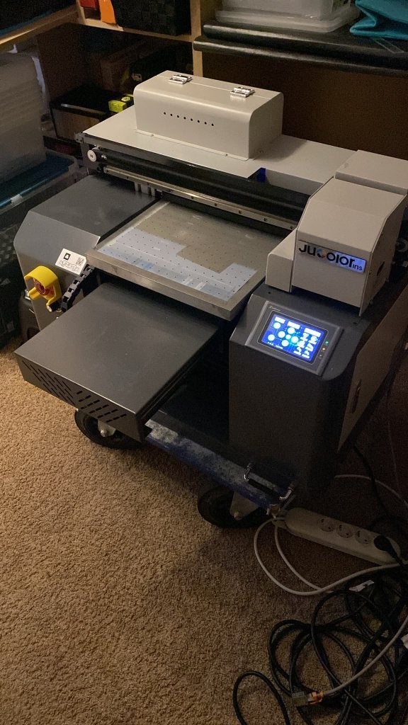 A3 UV Printer met ingebouwde Camera,rotator en laminator e.a, Ophalen, All-in-one, Kleur printen, Zo goed als nieuw