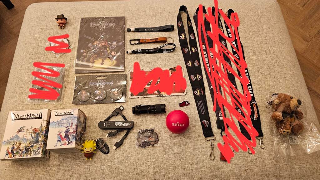Diverse game collectibles, Ophalen of Verzenden