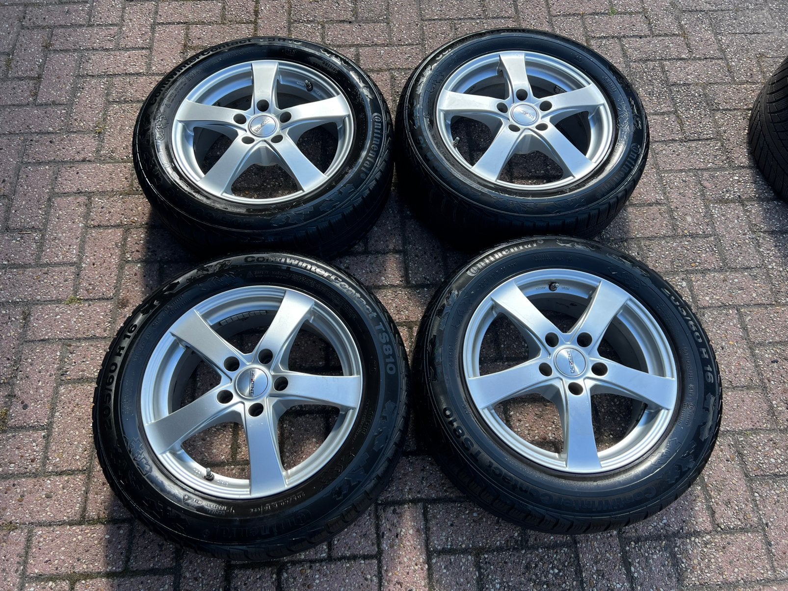 Dezent velgen 16 inch 5x115 ET40, Auto-onderdelen, Banden en Velgen, Ophalen, Velg(en), 16 inch, 205 mm