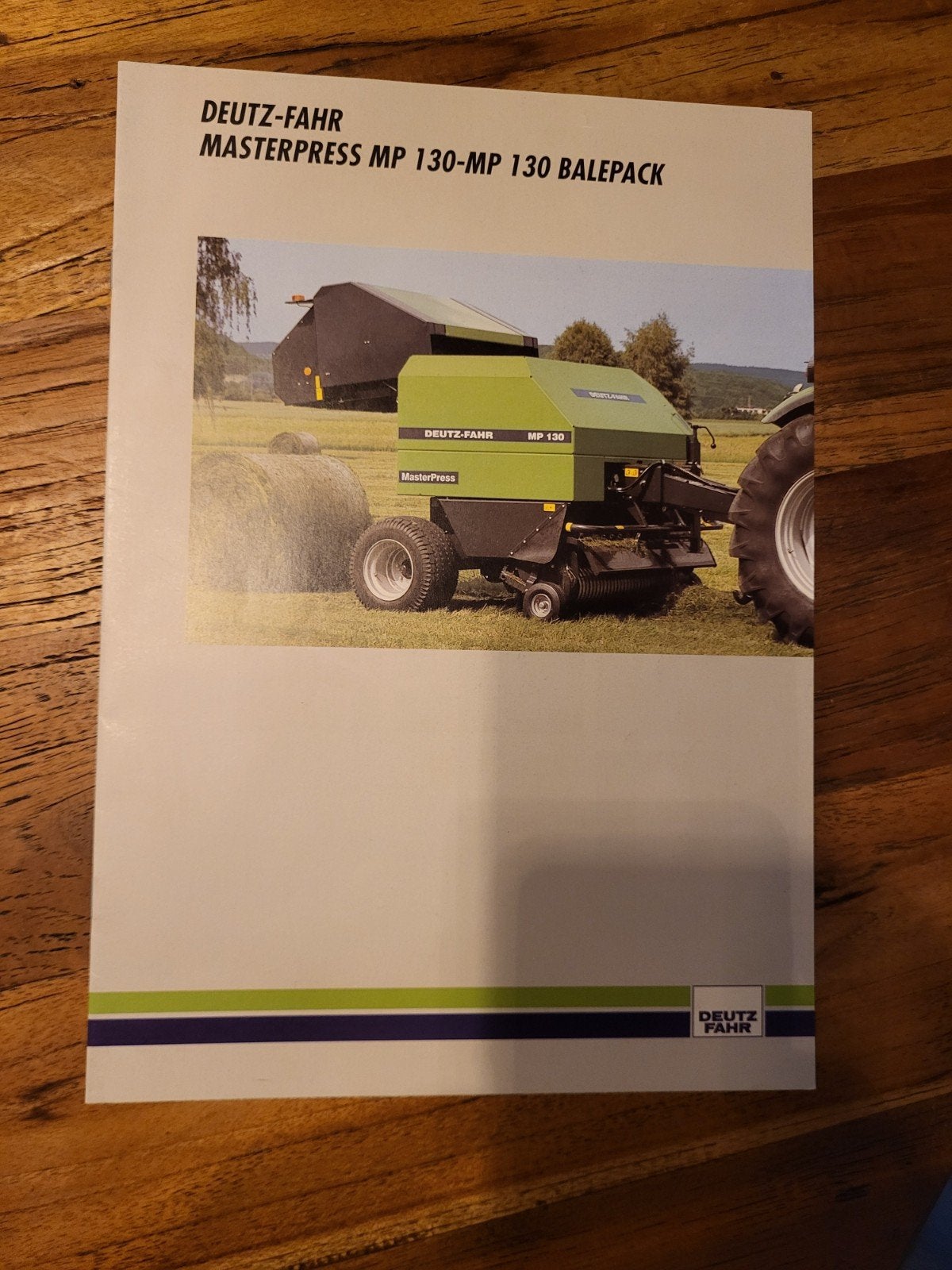 tractor folder Deutz-Fahr Masterpress MP 130 BALEPACK, Ophalen of Verzenden, Zo goed als nieuw