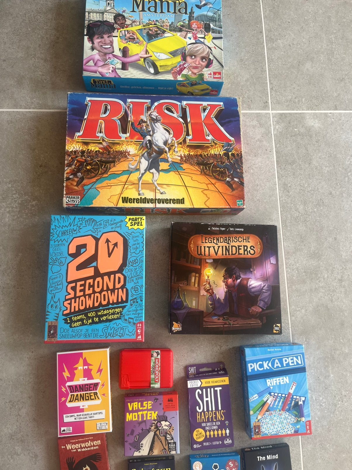 Veel spelletjes te koop, in nette staat, Hobby en Vrije tijd, Gezelschapsspellen | Kaartspellen, Ophalen of Verzenden, Zo goed als nieuw
