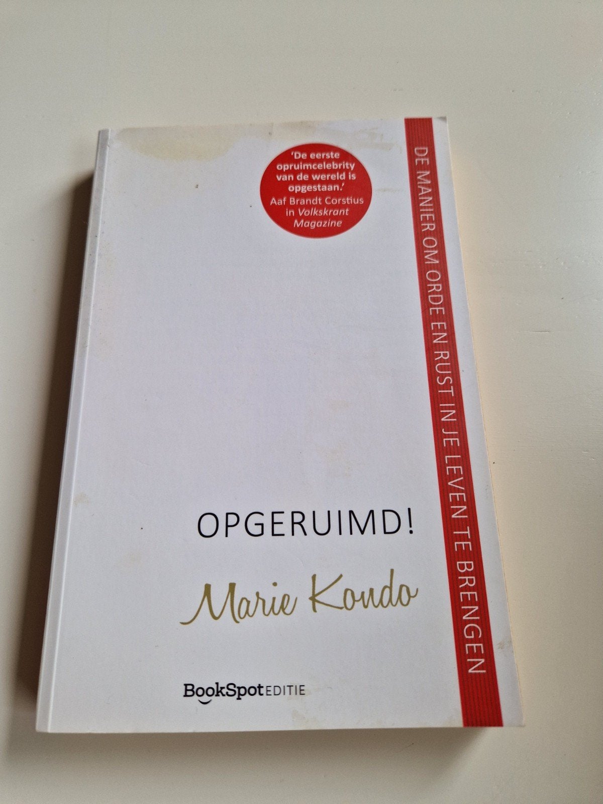 Opgeruimd! Marie Kondo, Boeken, Ophalen of Verzenden, Zo goed als nieuw
