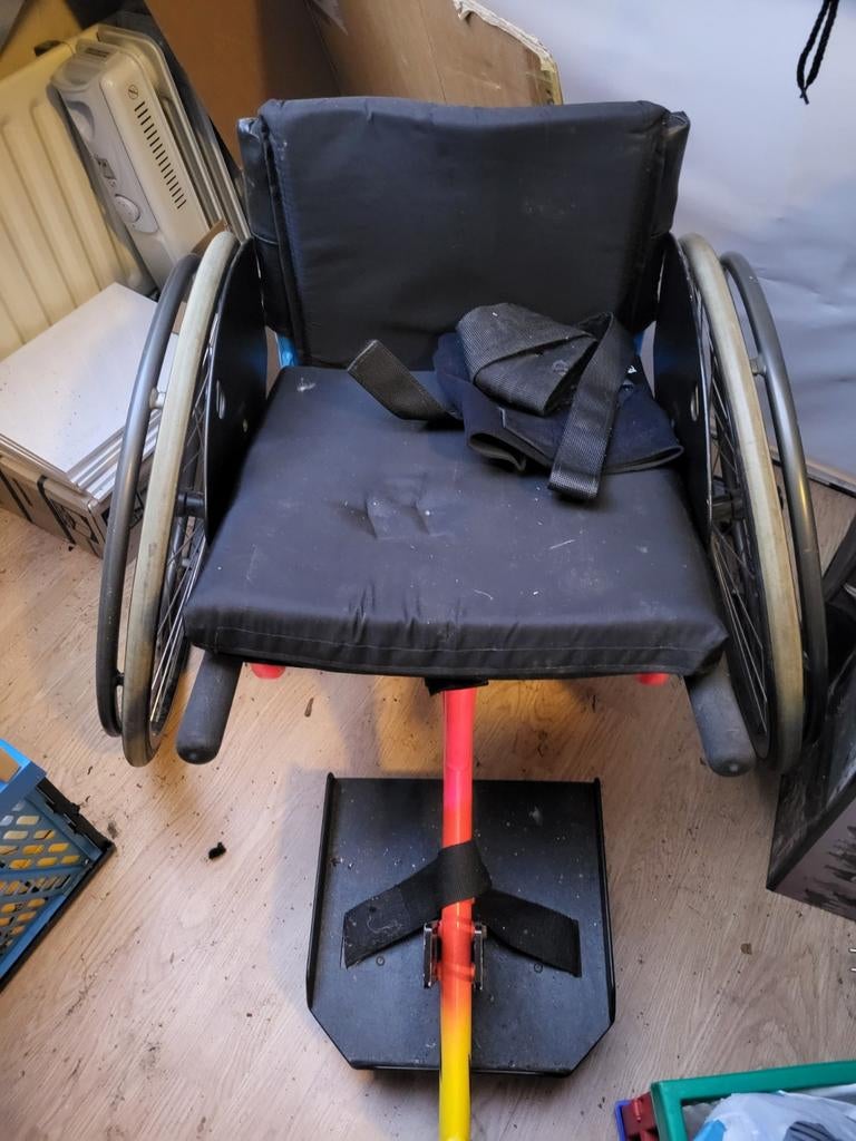 Leuke Sportrolstoel., Diversen, Rolstoelen, Ophalen, Gebruikt, Handbewogen rolstoel