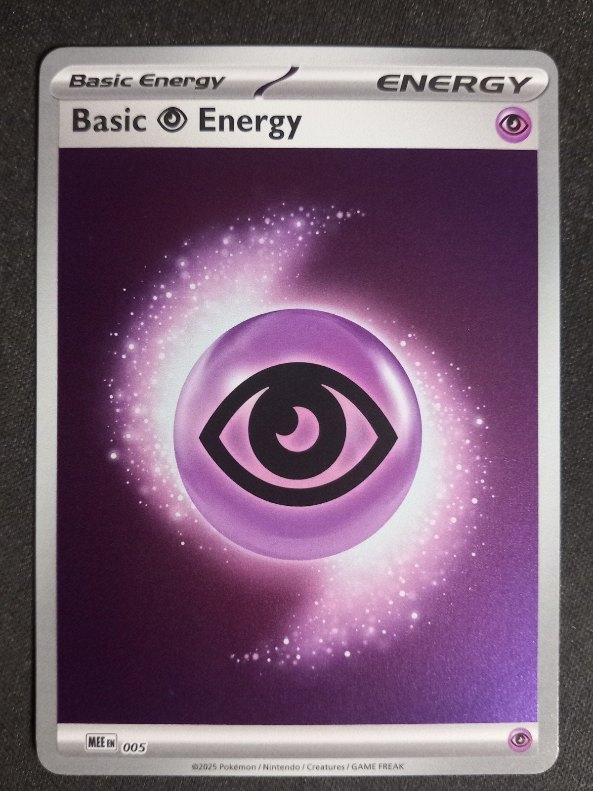 Pokemon Psychic Energy MEE005 Holo Excellent, Verzenden, Zo goed als nieuw, Losse kaart, Foil