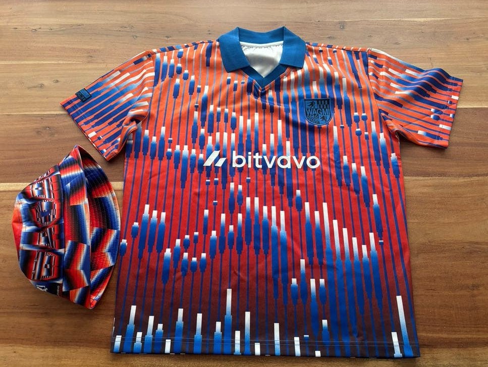 Uniek Bitvavo Voetbalshirt - Oranje/Blauw, Nieuw, Ophalen of Verzenden, Voetbal, Overige maten
