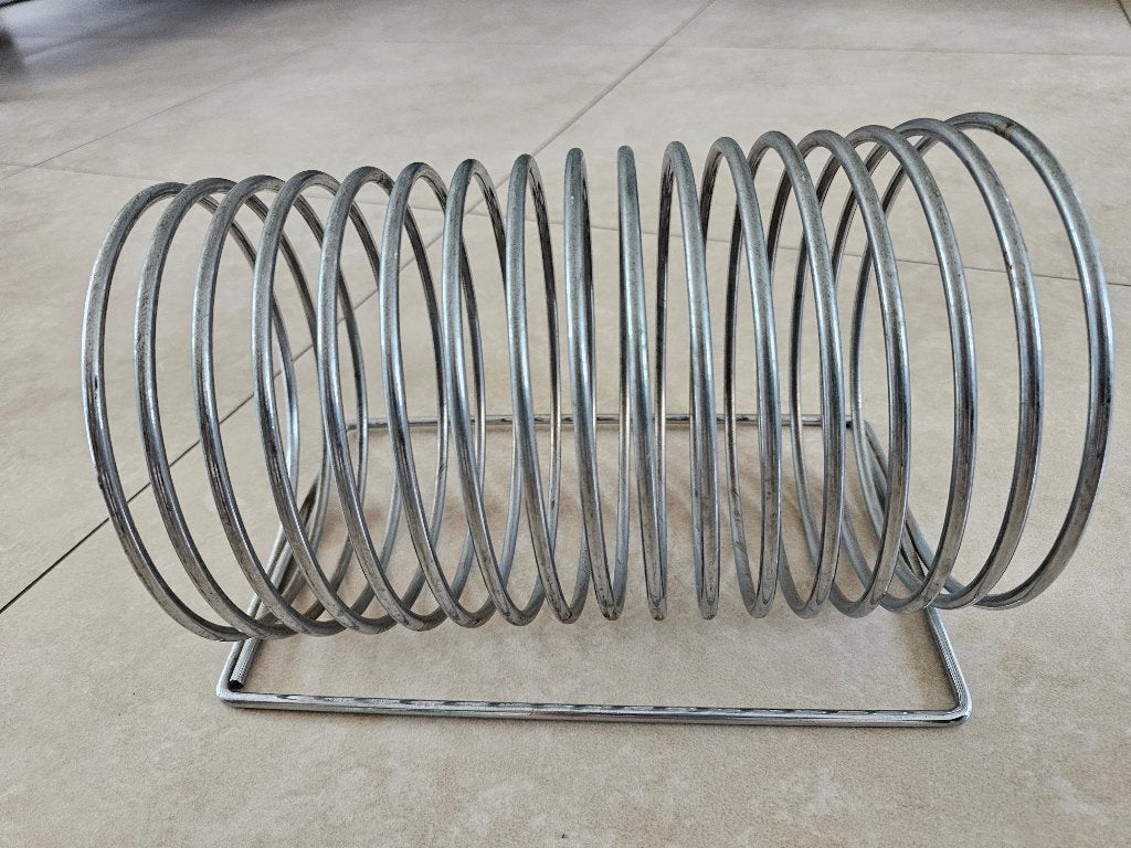 Vintage LangspeelPlatenrek (32 cm doorsnee), Ophalen of Verzenden