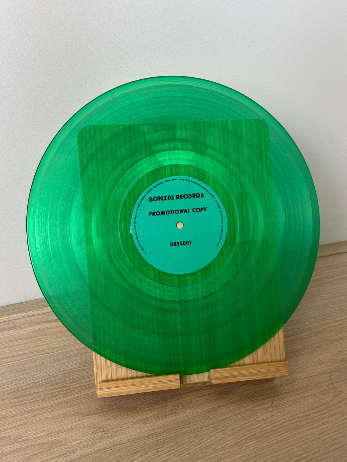 Bonzai Records BR95081 - Promo Groen Clear Vinyl, LP, Trance, Colored vinyl, Ophalen of Verzenden
