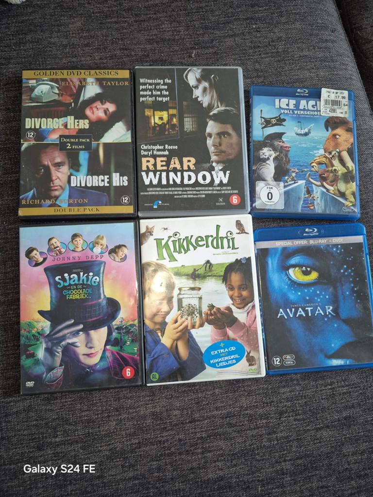 DVD en Blu-ray collectie:, Vanaf 12 jaar, Ophalen of Verzenden, Gebruikt