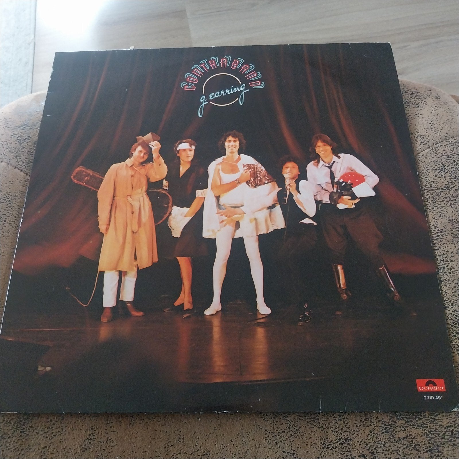 Golden Earring - Contraband LP (Polydor 1976), Ophalen of Verzenden, 1970 - 1979, Gebruikt, 12 inch