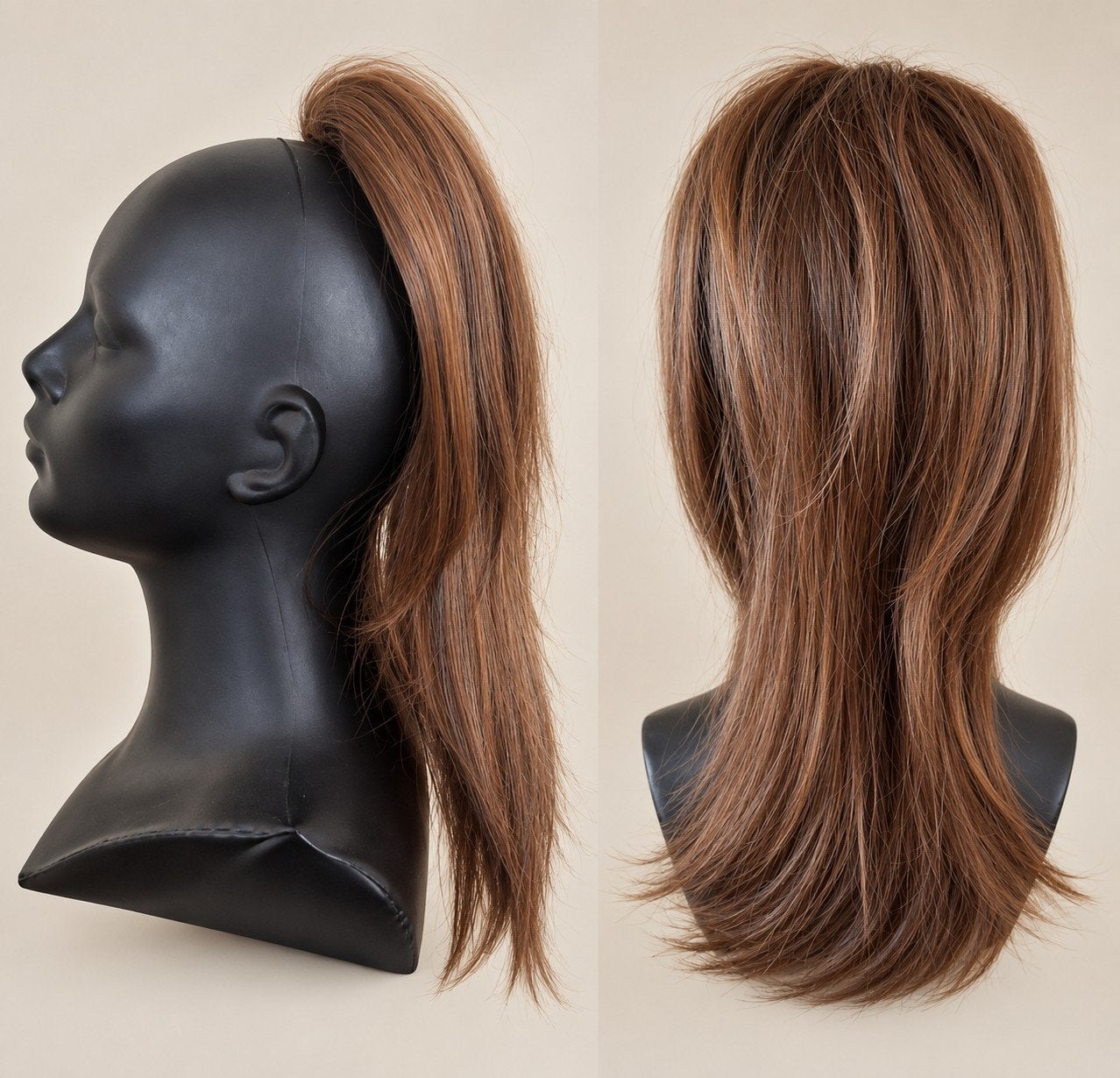 Balmain B-loved Clip-in Haarverlenging - Walnut, Ophalen of Verzenden, Zo goed als nieuw, Pruik of Haarverlenging