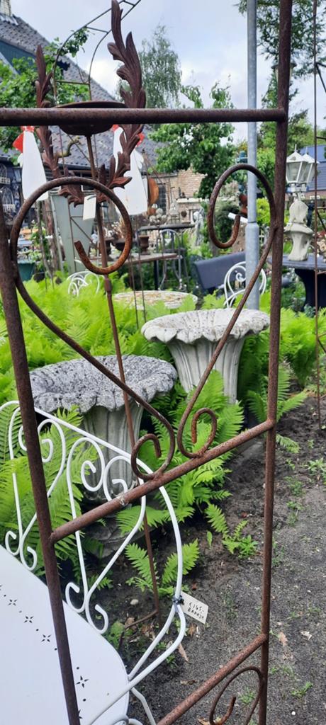 Decoratieve metalen rozenboog voor tuin of terras, Tuin en Terras, Tuinwanddecoratie, Ophalen, Gebruikt