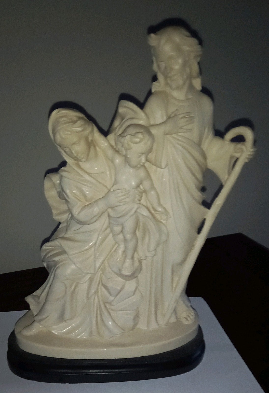 Heilige Familie beeld - Jozef, Maria en Jezus - A. Santini, Ophalen