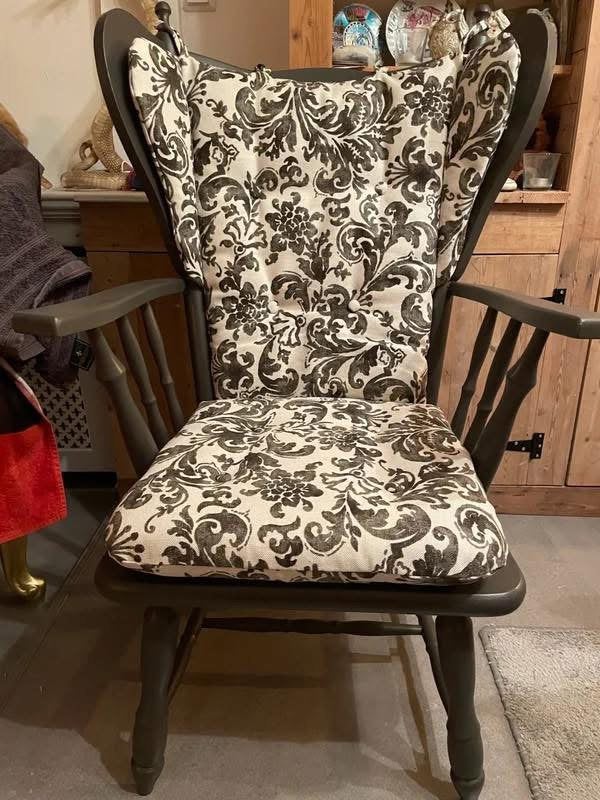 Vintage Oorfauteuil / Wingback Fauteuil., Ophalen