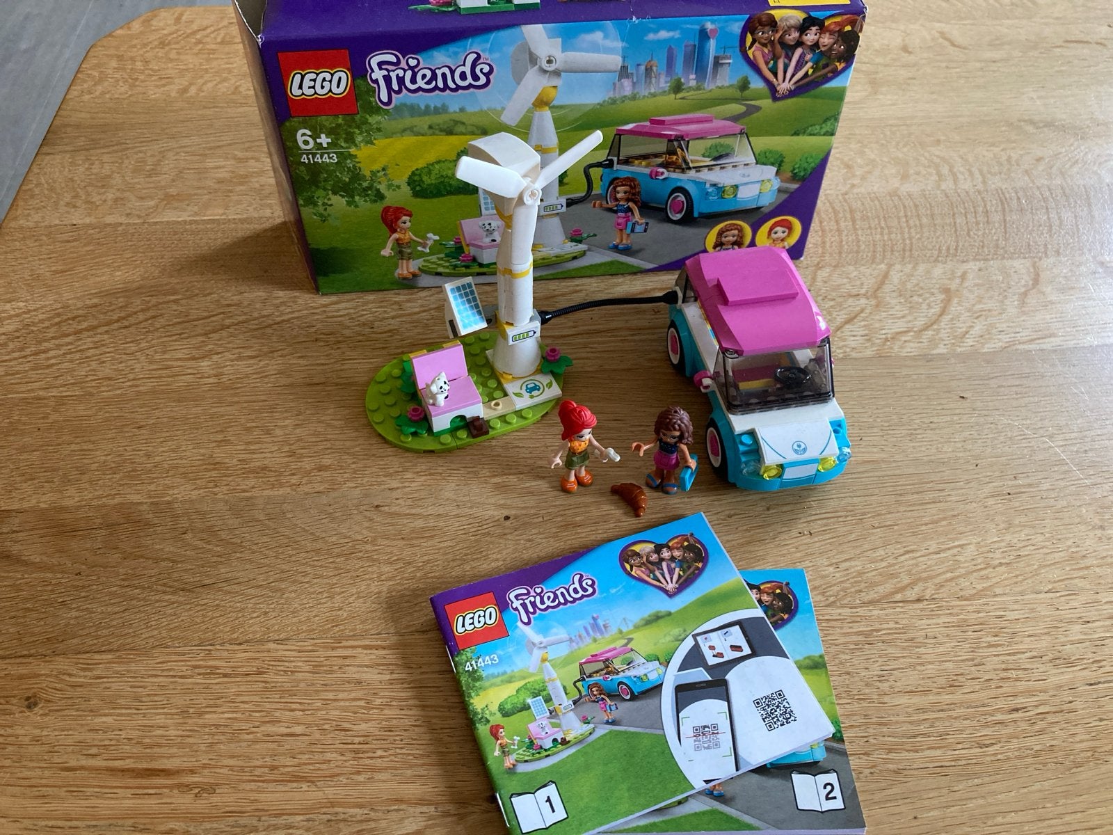 Lego Friends 41443 - Andrea's Elektrische Auto, Ophalen, Inclusief instructies, Lego, Friends