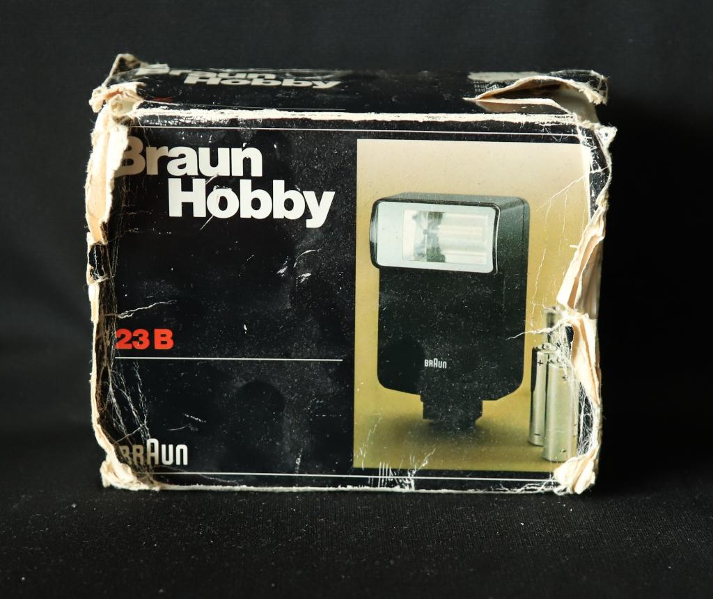 Braun Hobby 23B flitser, Audio, Tv en Foto, Fotografie | Flitsers, Ophalen of Verzenden, Gebruikt, Overige merken