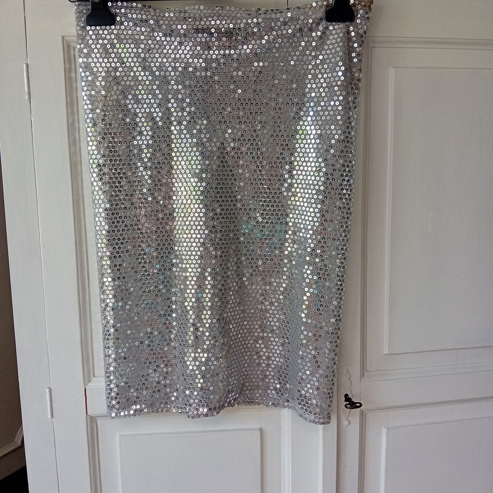Festival rokje 38 glitter, Maat 38/40 (M), Verzenden, Zwart, Zo goed als nieuw
