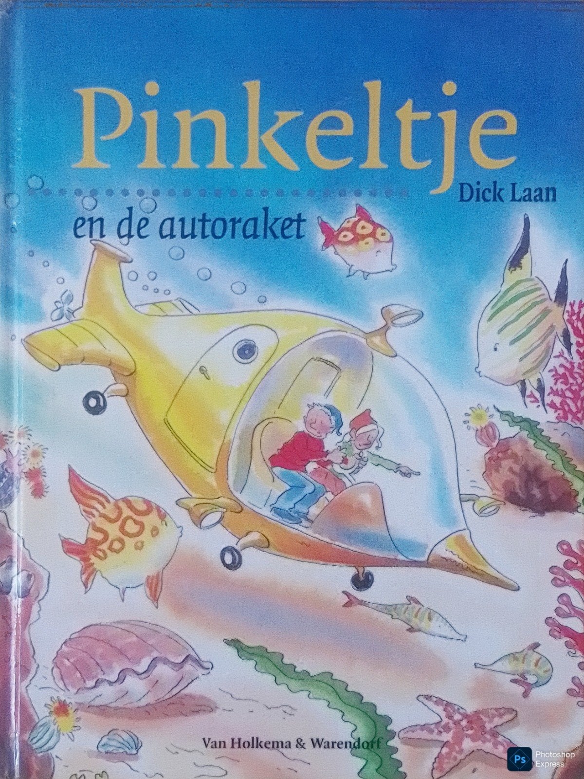 Pinkeltje En De Autoraket, Gelezen, Fictie algemeen, Dick Laan., Ophalen of Verzenden