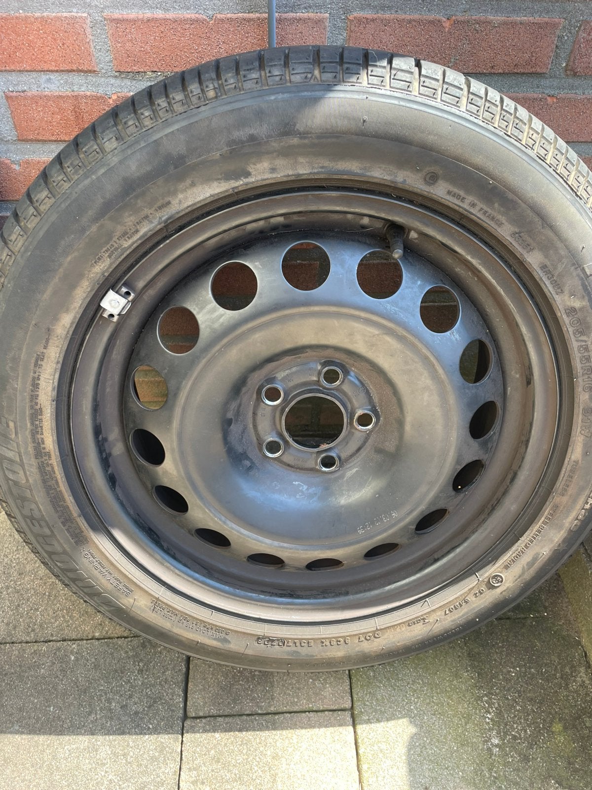 Bridgestone Turanza 205 55 R16, Ophalen, Zo goed als nieuw