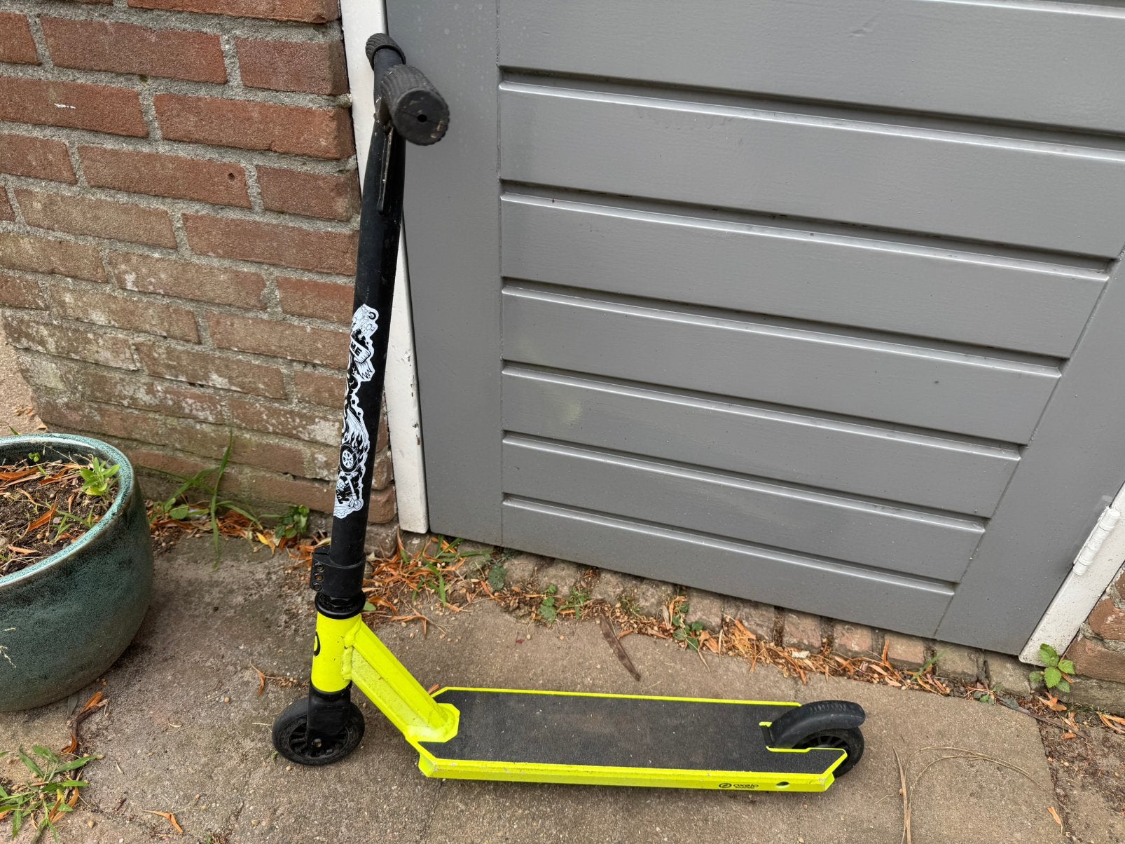 Stunt stepje oxelo, Ophalen, Gebruikt, Gewone step