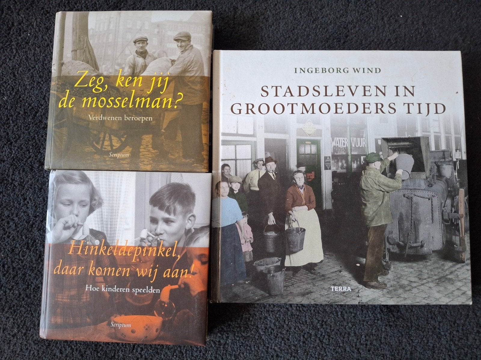 Diverse boeken over Drenthe, Hoogeveen en Meppel, Ophalen, 20e eeuw of later, Gelezen, Diverse auteurs
