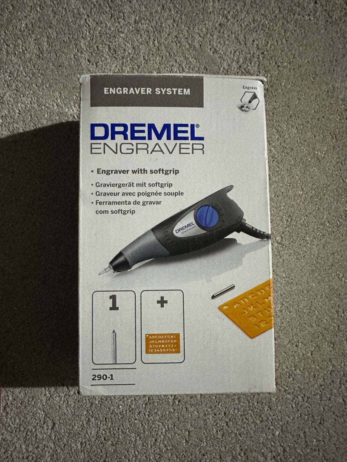 Dremel Engraver 290-1 graveerapparaat met softgrip, Ophalen of Verzenden, Zo goed als nieuw, Overige typen, Overige merken