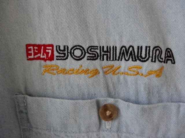 Yoshimura racing USA denim overhemd shirt M, Ophalen of Verzenden, Tweedehands, Dames, Overige typen