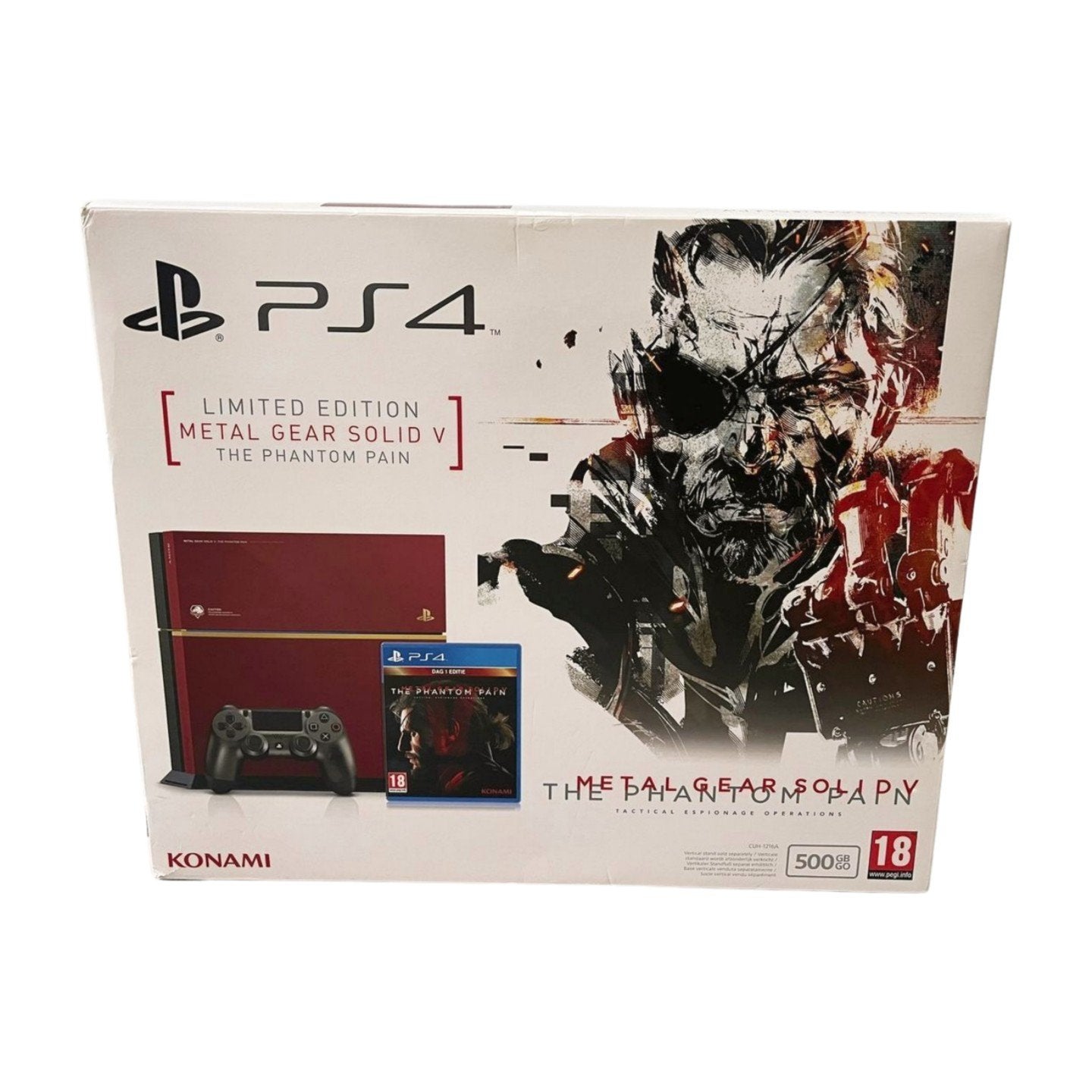 PS4 Limited Edition Metal Gear Solid V: The Phantom Pain, Ophalen, Gebruikt, Overige kleuren, Met games