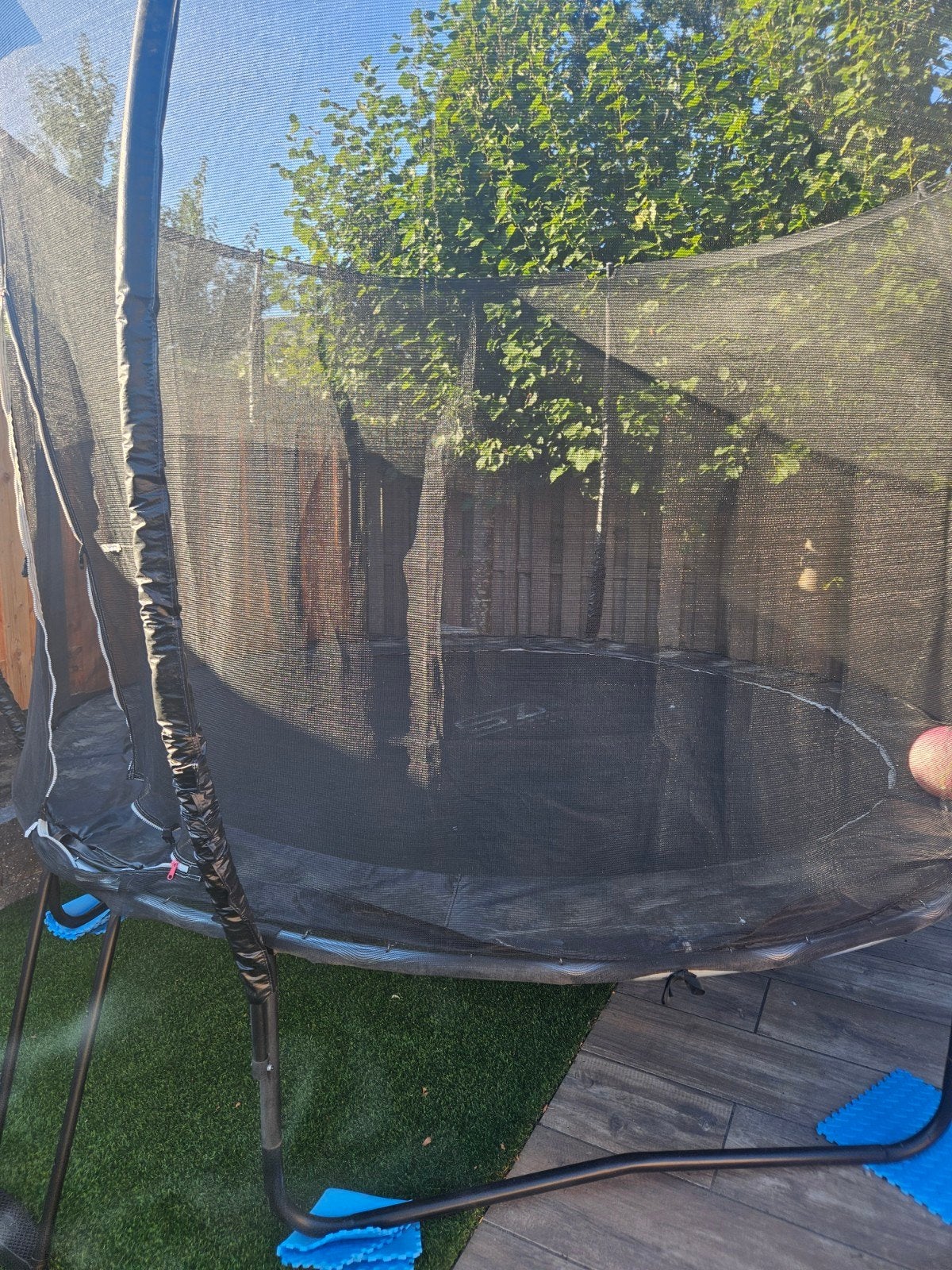 trampoline 3 meter doorsnede, Ophalen, Zo goed als nieuw