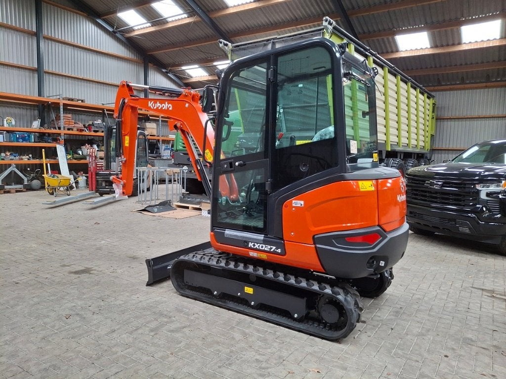 Kubota KX027-4 HI, minigraver, minikraan, BJ2025, Nieuw!, Tuin en Terras, Overige typen, Rond, 400 cm of meer, Ophalen