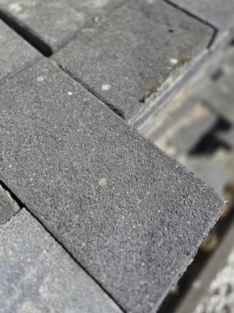 20m2 bestrating grijs, Ophalen of Verzenden, Gebruikt, 10 m² of meer, Terrastegels