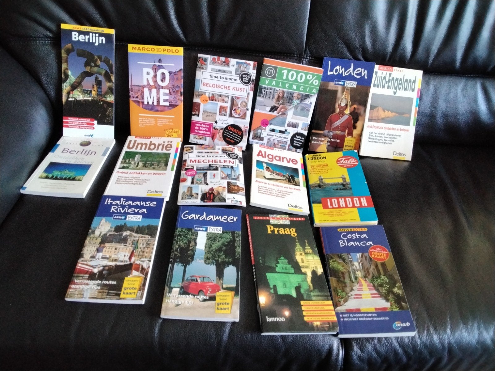 vakantie boekjes met bezienswaardigheden kaarten buitenland, Boeken, Ophalen, Gelezen, Reisgids of -boek