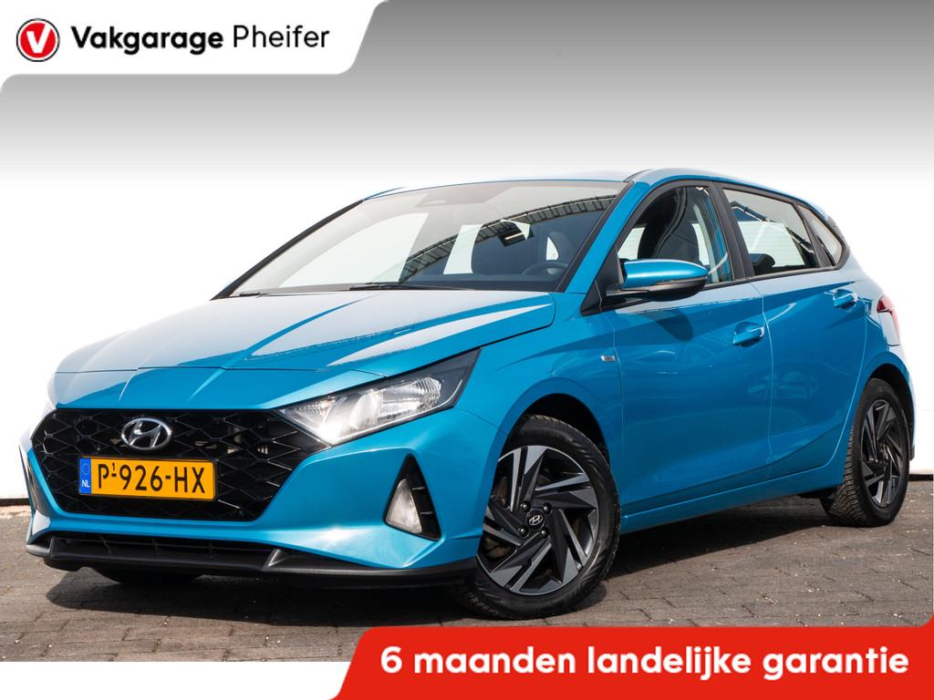 Hyundai i20 1.0 T-GDI 100pk Comfort Airco/ Cruise control/ C, Voorwielaandrijving, Met garantie (alle), Blauw, Origineel Nederlands