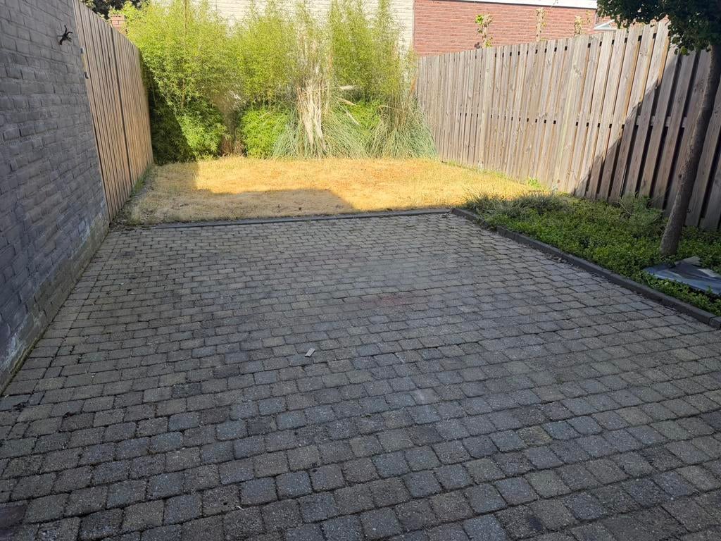Terras tegels kinderkoppen, Tuin en Terras, Tegels en Klinkers, Ophalen, Gebruikt, Natuursteen, Terrastegels