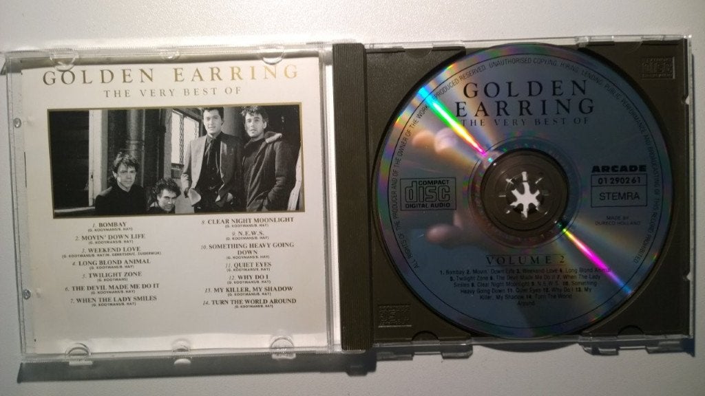 Golden Earring - The Very Best Of 1976 - 1989 Volume 2, Ophalen of Verzenden, Zo goed als nieuw, Poprock, Album