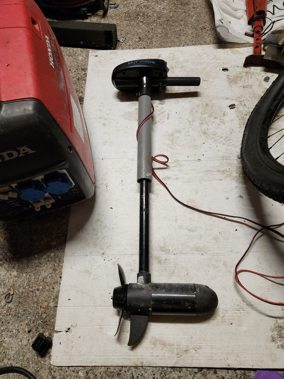 12V Buitenboordmotor XP24, Ophalen of Verzenden, Gebruikt, Motor en Techniek