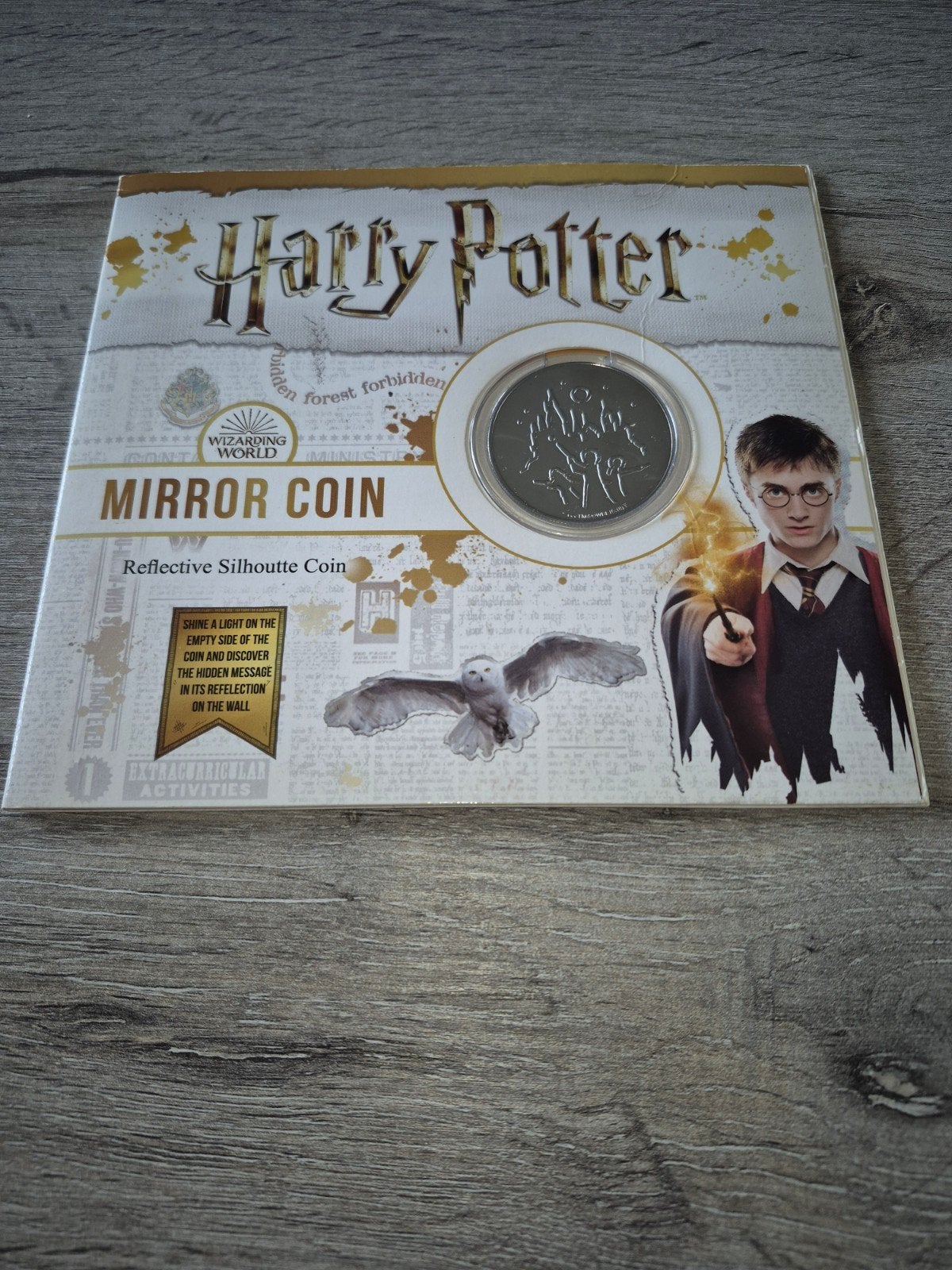 Harry Potter mirror coin, Ophalen of Verzenden, Actiefiguurtje