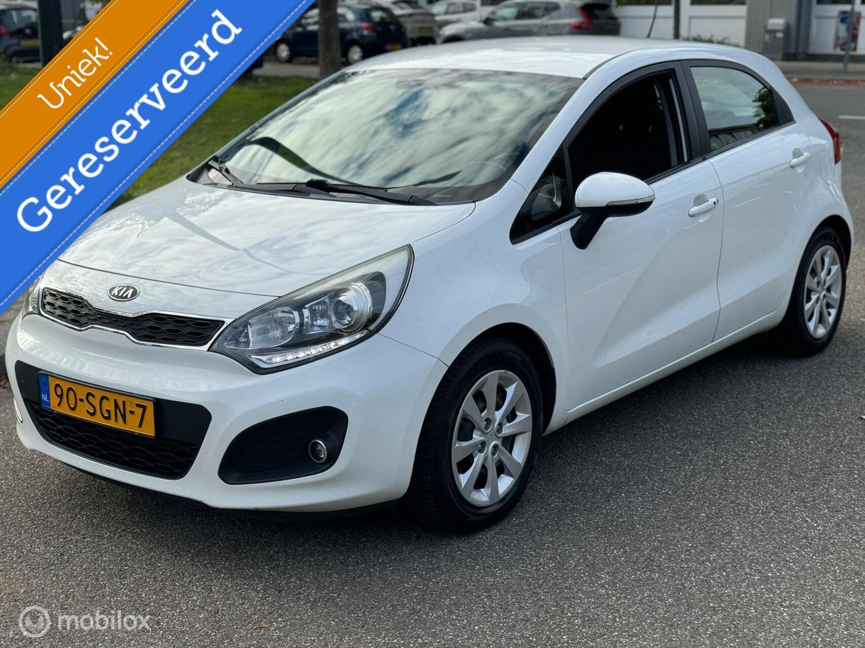 Kia Rio 1.2 CVVT +Pack |KEYLESS|CLIMA|CRUISE |PDC |2SLEUTELS, Auto's, Euro 5, Gebruikt, Origineel Nederlands, Bedrijf