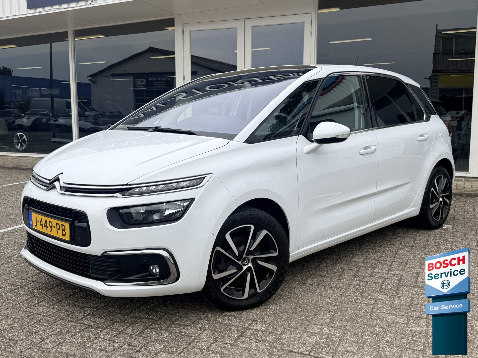 Citroën C4 Spacetourer 1.2 PureTech Business | Automaat | K, Auto's, Stof, Gebruikt, 1199 cc, Wit