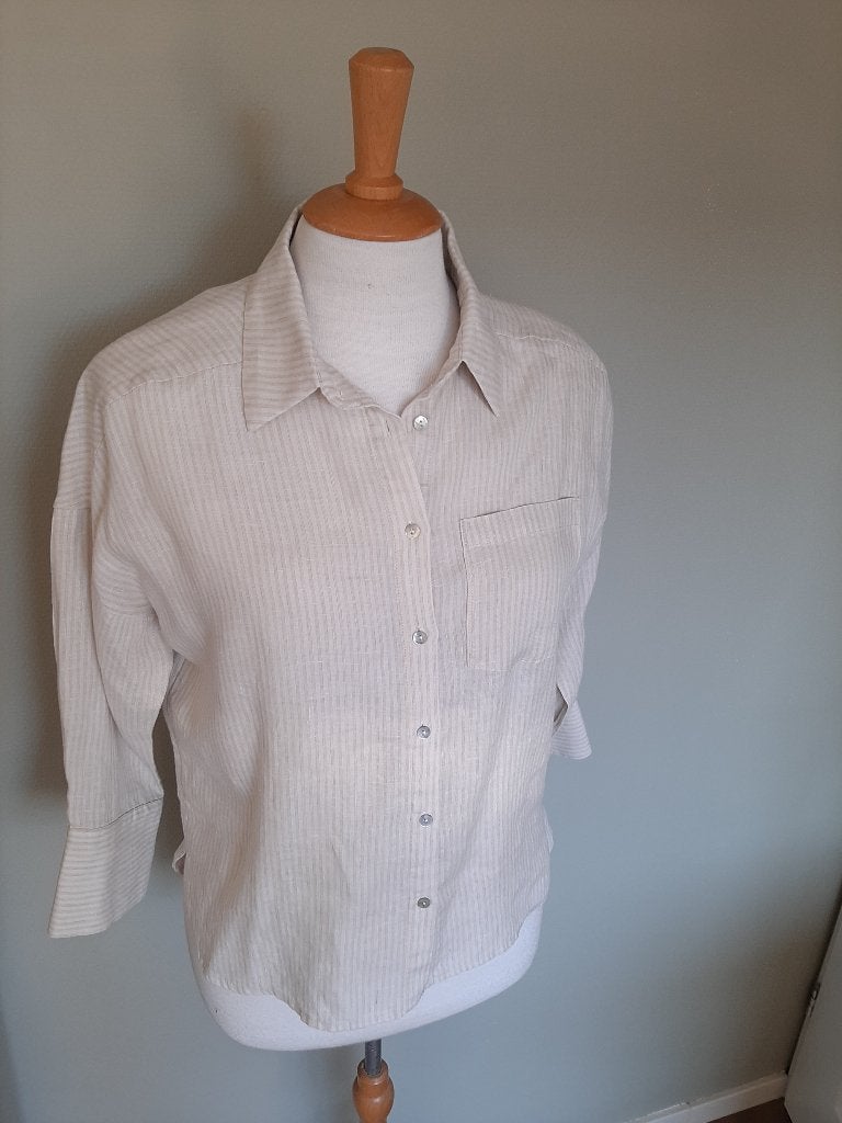 Nieuwe blouse maat M van J C Sophie ., Ophalen of Verzenden, Nieuw, Maat 46/48 (XL) of groter, Beige