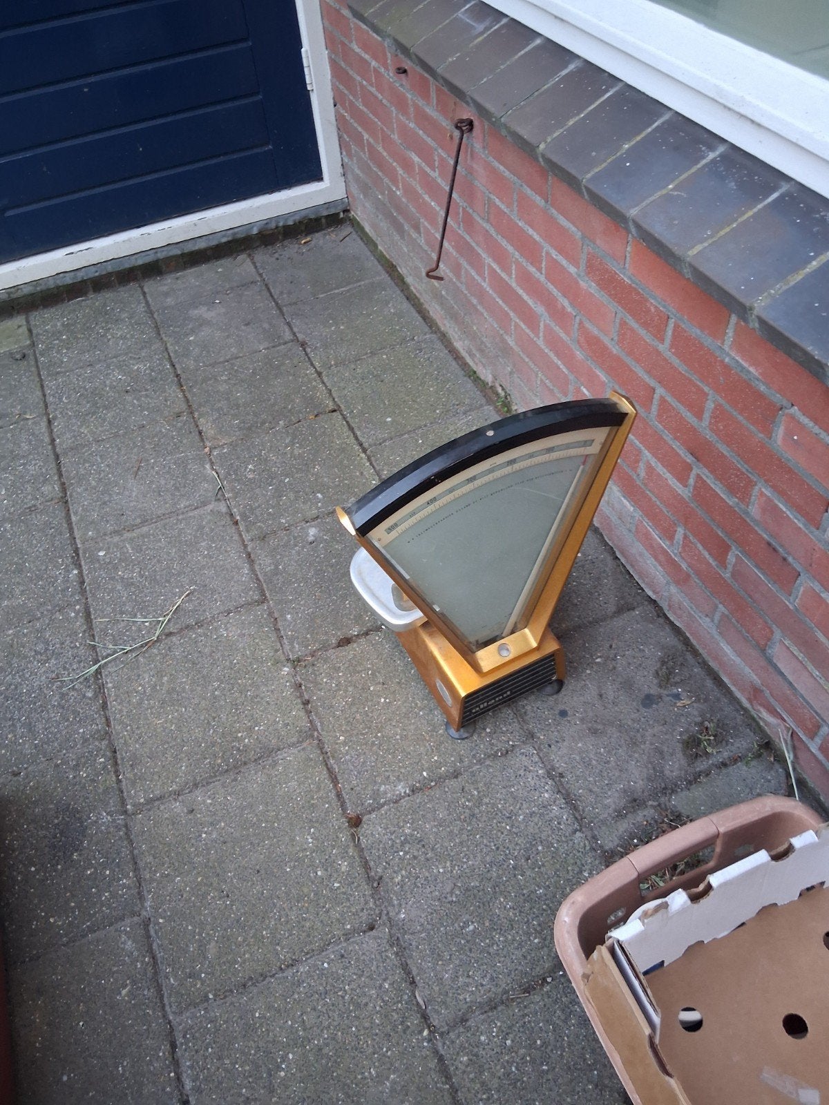 Oude weegschaal - Vintage decoratie, Ophalen