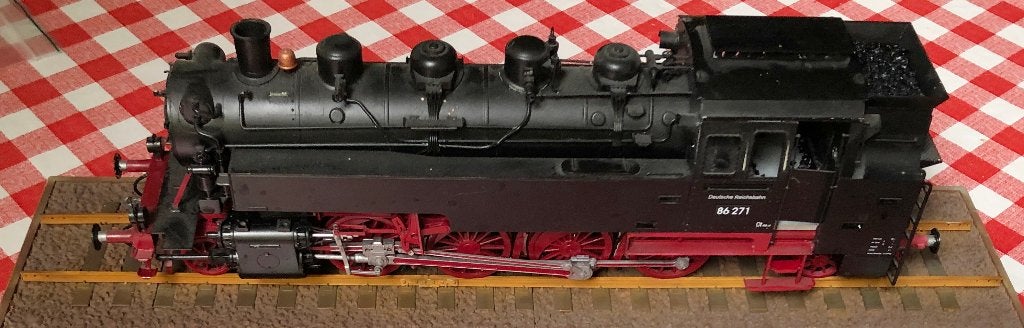 Voor de knutselaar: plastik bouwpakket tenderlok Br86 271, Hobby en Vrije tijd, Overige merken, Gebruikt, Locomotief, Gelijkstroom of Wisselstroom
