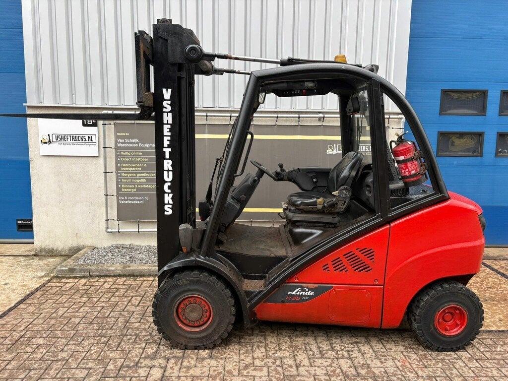 VS-22987 Diesel triplex heftruck Linde H35, Zakelijke goederen, Machines en Bouw | Heftrucks en Intern transport, 3000 tot 4000 kg