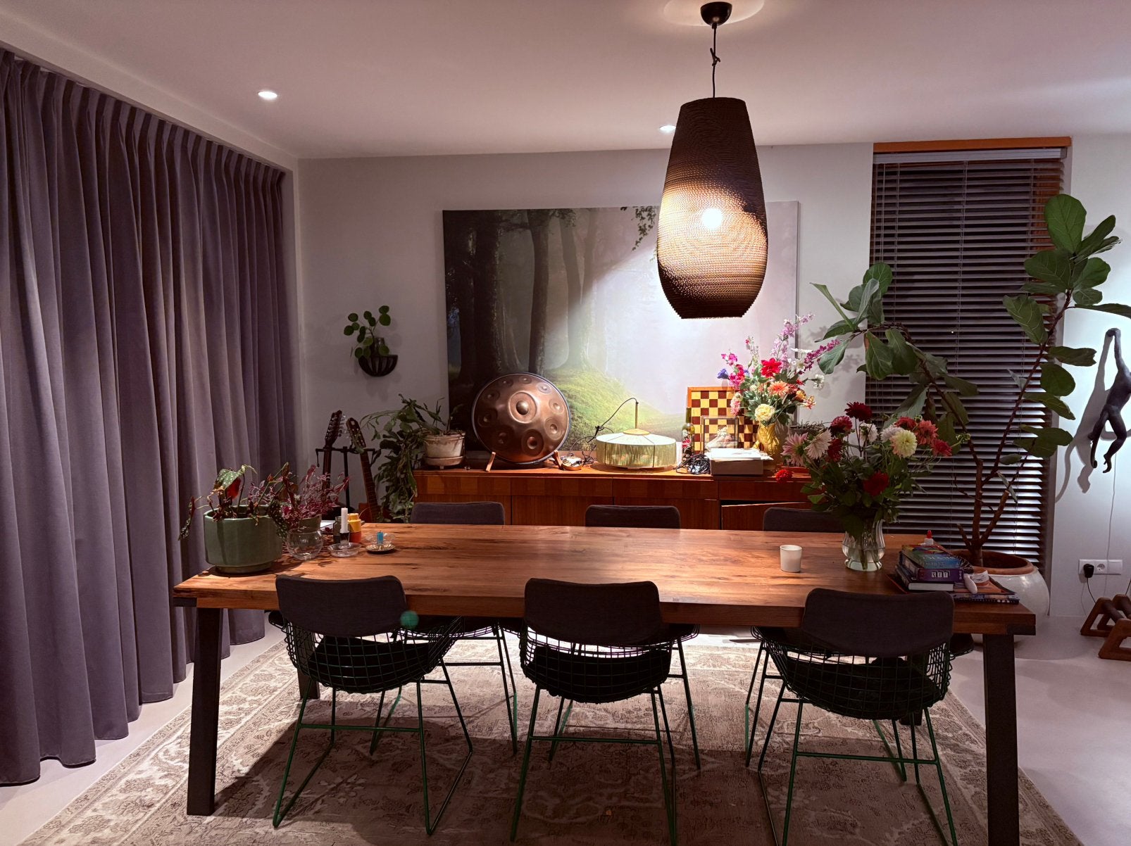 Originele Graypants Scraplight Drop26 Natural | Hanglamp, Ophalen, Zo goed als nieuw, Natuurlijk materiaal, E27 (groot)