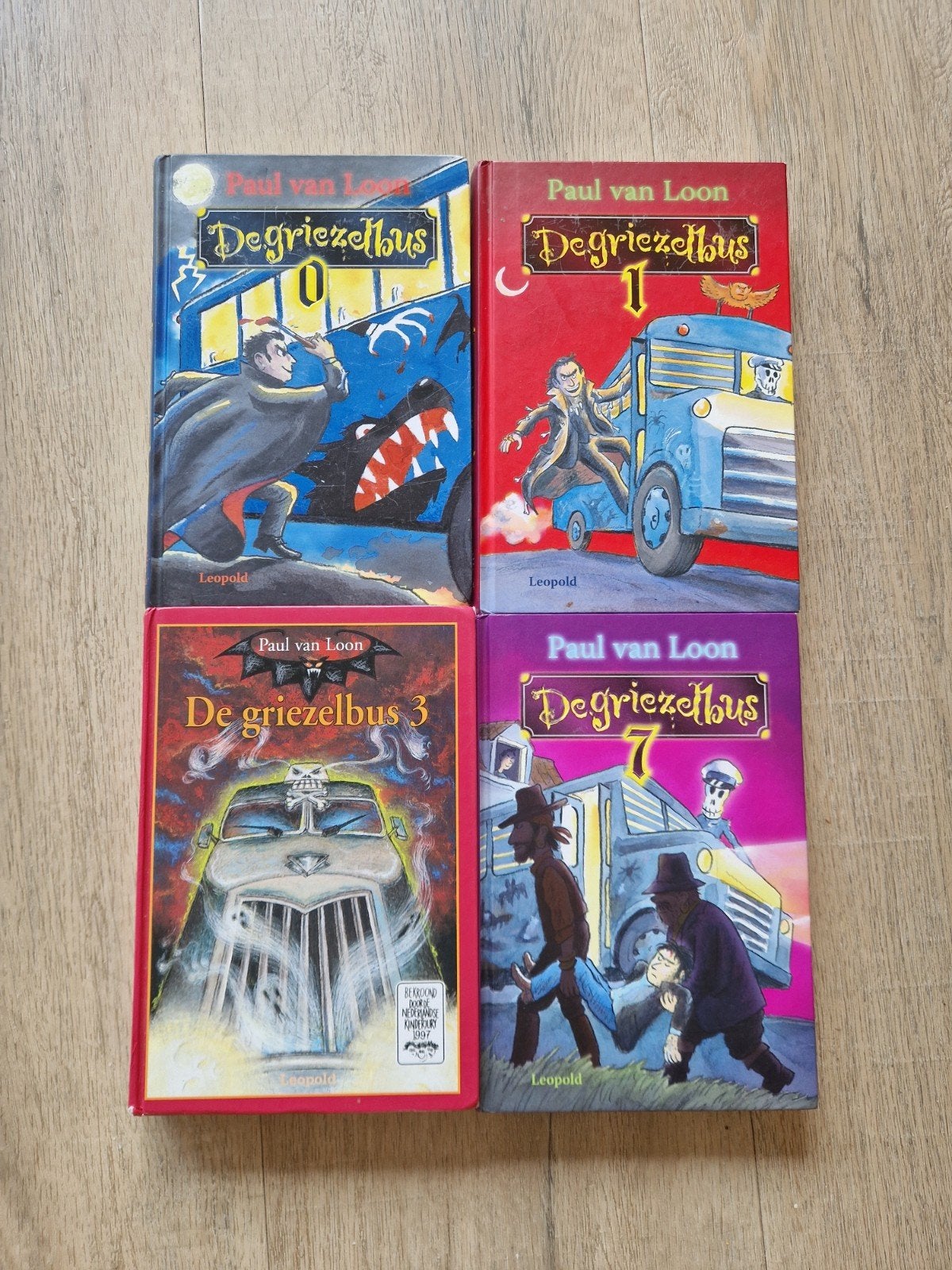 Paul van Loon-De Griezelbus (1, 3, 7).DEEL 0 IS VERKOCHT!, Ophalen of Verzenden, Gelezen, Paul van Loon, Fictie