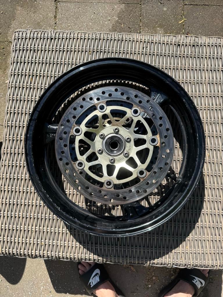 Honda CBR 600 F4 velgen set (1999-2000) + remschijven, Ophalen of Verzenden, Gebruikt