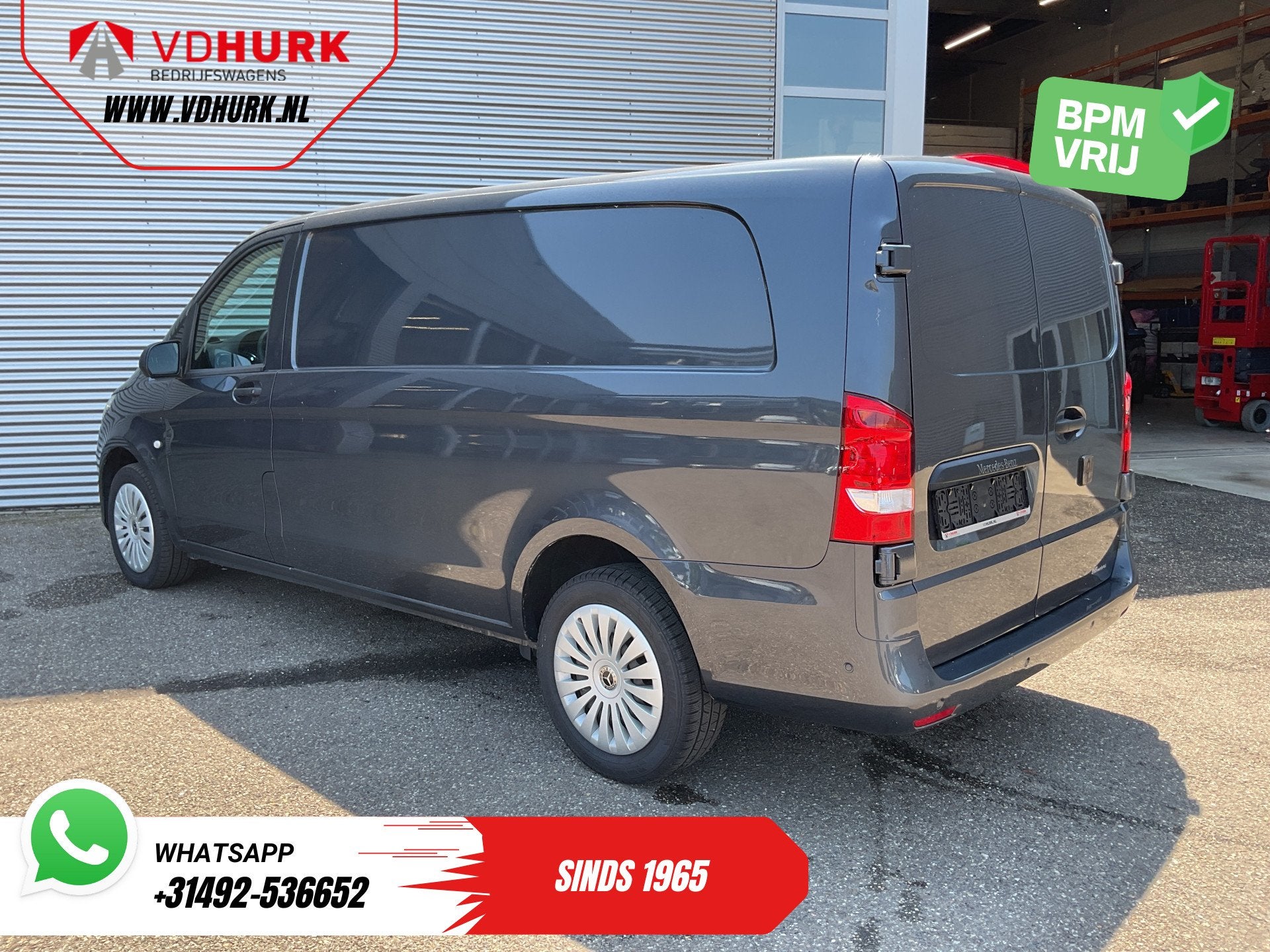 Mercedes-Benz Vito 116 CDI Aut. L3 LED/ Carplay/ Camera/ Cru, Auto's, Automaat, Gebruikt, 4 cilinders, 2000 kg
